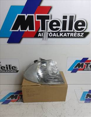 [UTÁNGYÁRTOTT ÚJ] BMW JOBB ELSŐ IRÁNYJELZŐ (FEHÉR) | 3-AS E46 (régi típus) | 